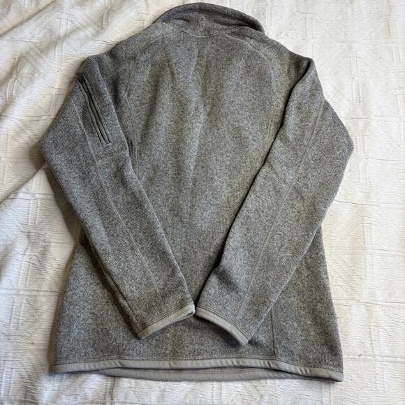 Patagonia Better Sweater 1/4 Zip Fleece Jacket Women’s XS Gray Brown Pullover - Picture 9 of 11